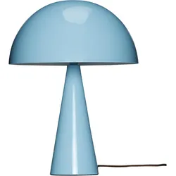 Hübsch, Tischlampe, Mush Mini Tischleuchte Light Blue/Brown (E14)