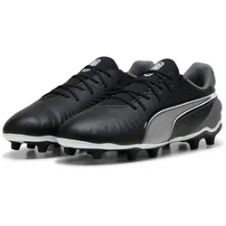 PUMA King Match FG/AG Fußballschuhe jüngere Kinder 01 - PUMA black/PUMA white/cool dark gray 28
