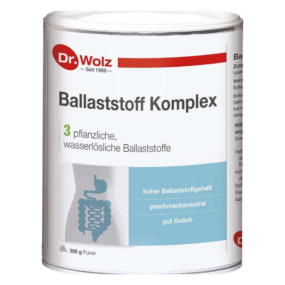 Ballaststoff Komplex Dr.Wolz Plv.z.H.e.L.z.Einn. 300 g Pulver zur Herstellung einer Lösung zum Einnehmen
