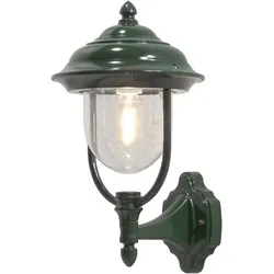 Konstsmide Wandleuchte Parma Up, grün, klares Acrylglas (7223-600)