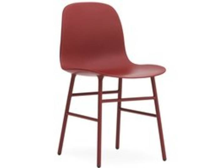 Normann Copenhagen - Form Stuhl mit Metallgestell