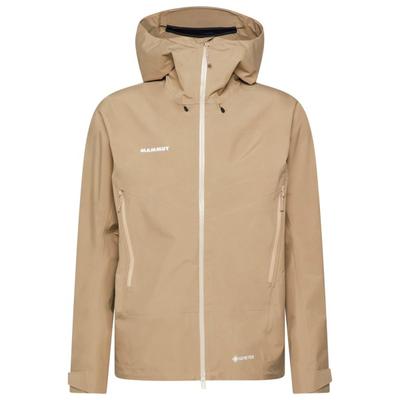 Mammut - Crater IV Hardshell Hooded Jacket - Regenjacke Gr L beige