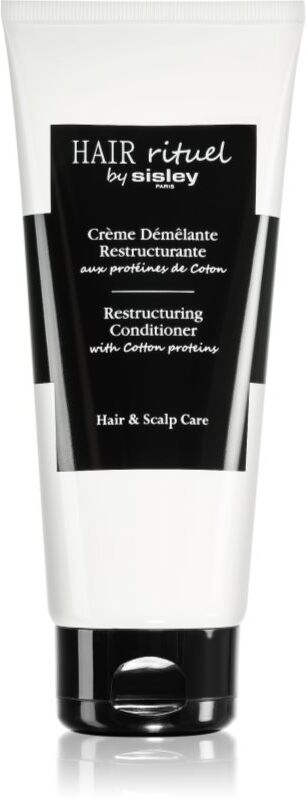 Hair Rituel by Sisley Restructuring Conditioner with Cotton proteins glättender Conditioner gegen brüchiges Haar mit Proteinen 200 ml