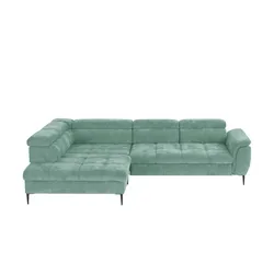 switch Ecksofa  Denver , grün , Maße (cm): B: 290 H: 94 T: 217.0
