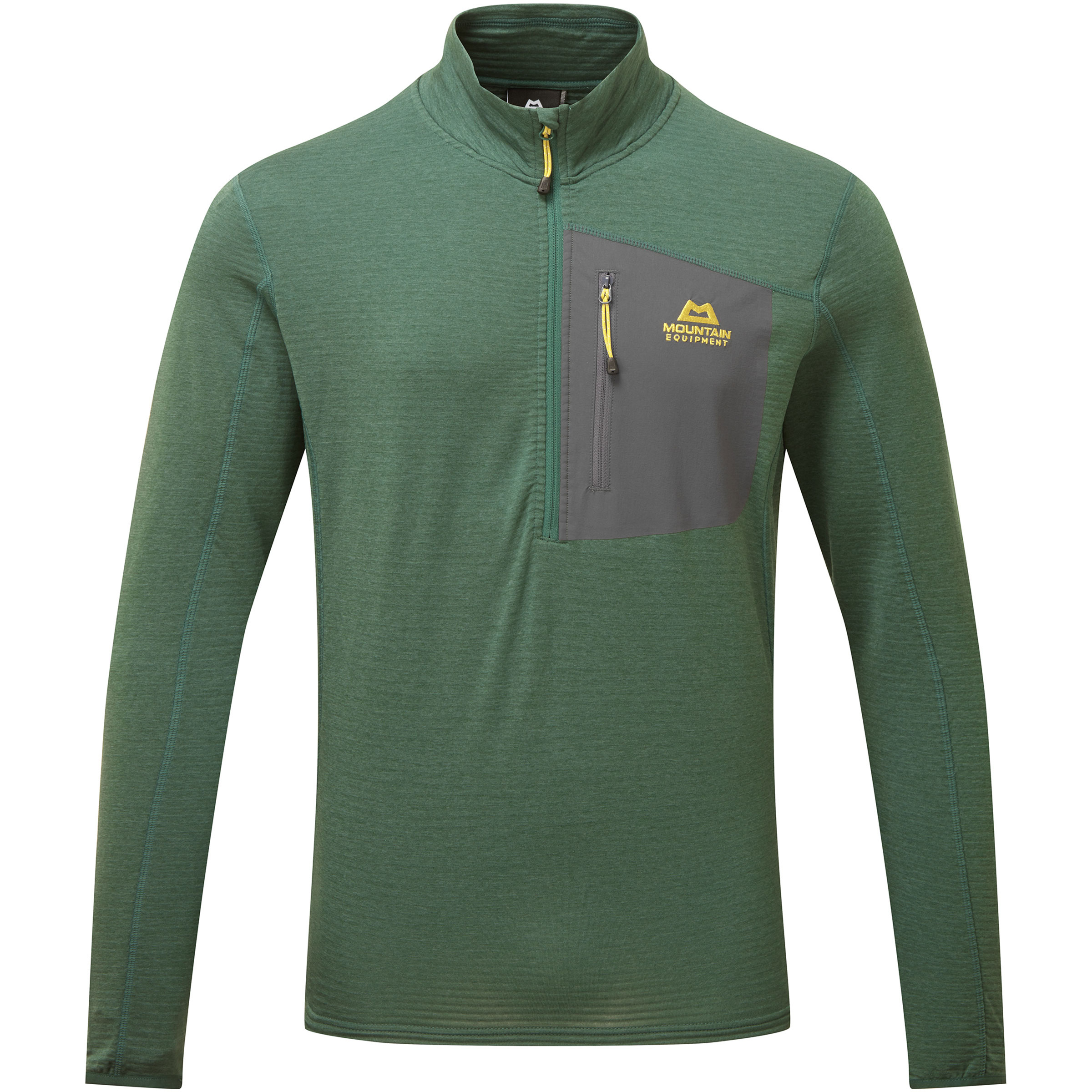 Mountain Equipment Lumiko Zip Herren Longsleeves gruen Größe XXL Trekking Atmungsaktiv