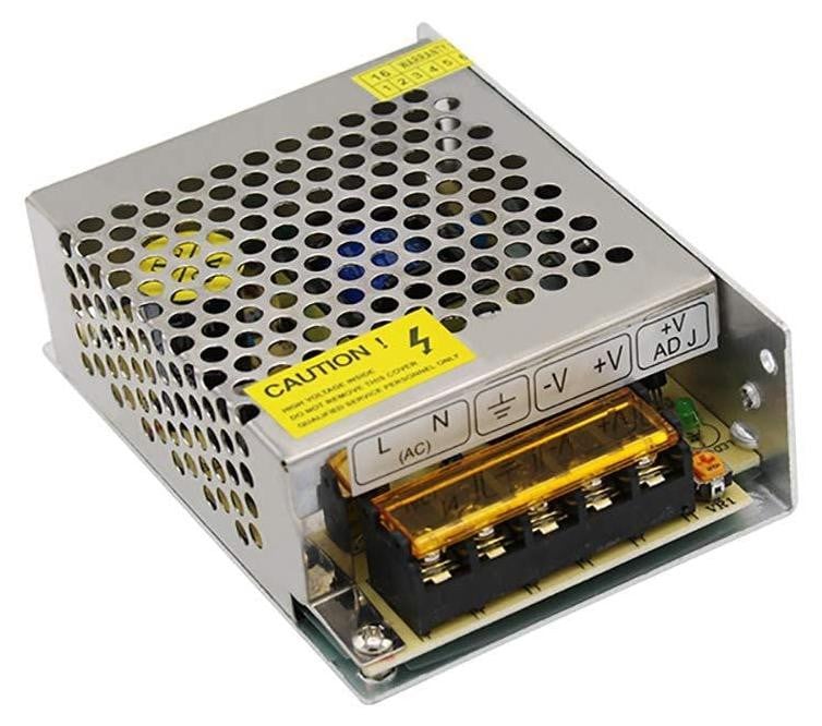 Lustrens 5V 5A Voeding Adapter, 25W Universele Stroomvoorziening Transformator