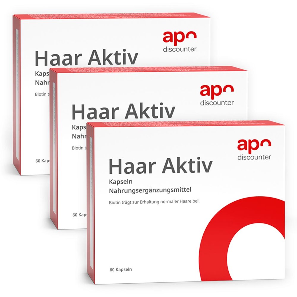 apo.com Group GmbH Haar Aktiv Kapseln von apodiscounter 08101851
