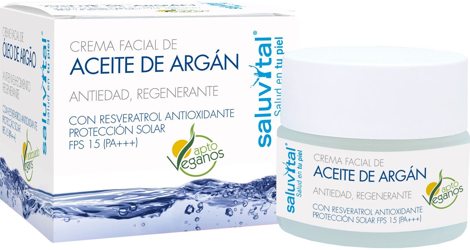 Saluvital crema de aceite de argán 50ml