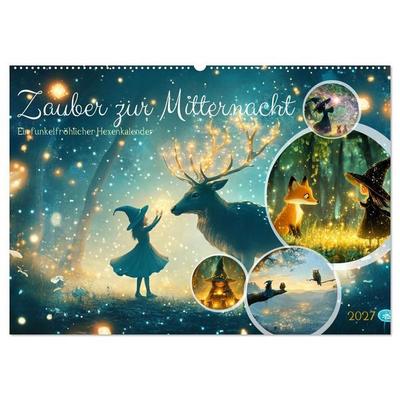 Zauber zur Mitternacht (Wandkalender 2027 DIN A2 quer), CALVENDO Monatskalender