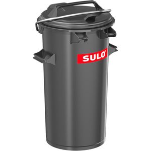 Sulo Mülleimer SME 50L 1052566, grau, aus Kunststoff, 50 Liter