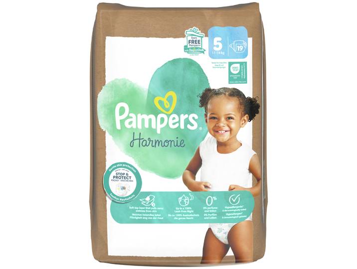Pampers Harmonie Grösse 5 Junior 11-16 kg 19 Windeln