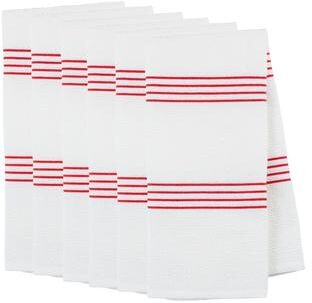 RSVP International Terry Cloth Kitchen Towel, 6 Piece Set
