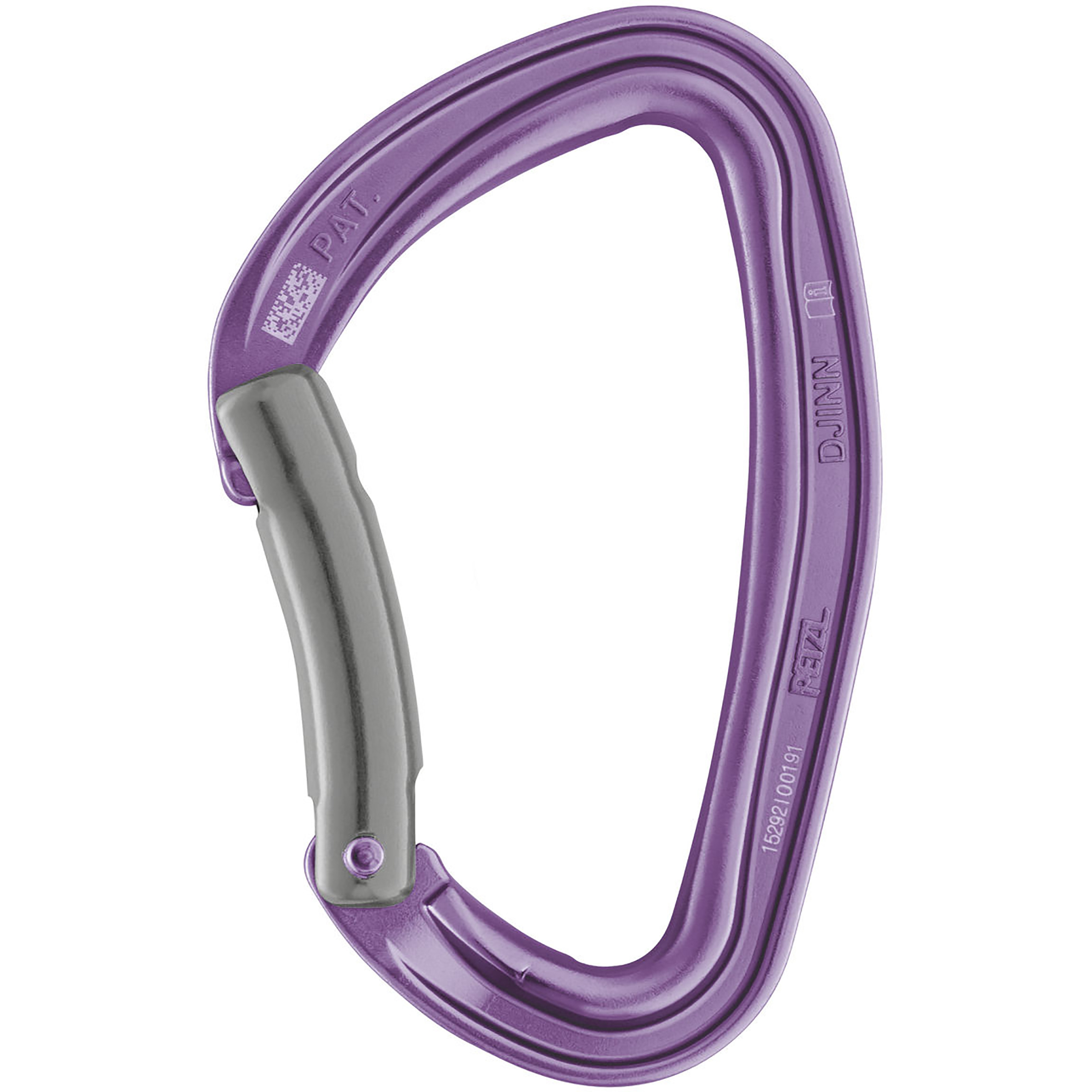 Petzl Djinn Bent Karabiner Karabiner lila Alpinklettern | Sportklettern