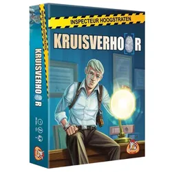White Goblin Inspektor Hoogstraten Kreuzverhör – Brettspiel (Niederländisch)
