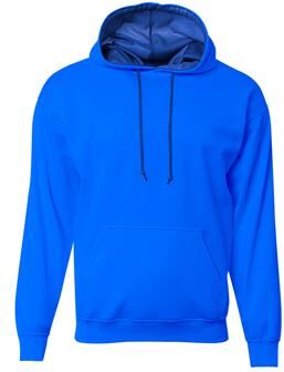 A4 A4N4279 Sprint Tech Fleece Hoodie N4279 in Royal Blue size Medium   Polyester
