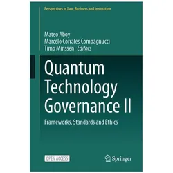 Quantum Technology Governance II, Fachbücher von Mateo Aboy, Marcelo Corrales Compagnucci, Timo Minssen