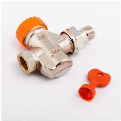 Heimeier Thermostat-Ventilunterteil 3912-01.000 Durchgang, DN 10, mit automatischer Durchflussregelung