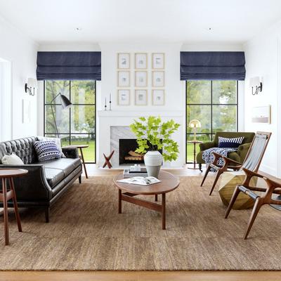 Nuloom Starke Checked Wool Area Rug