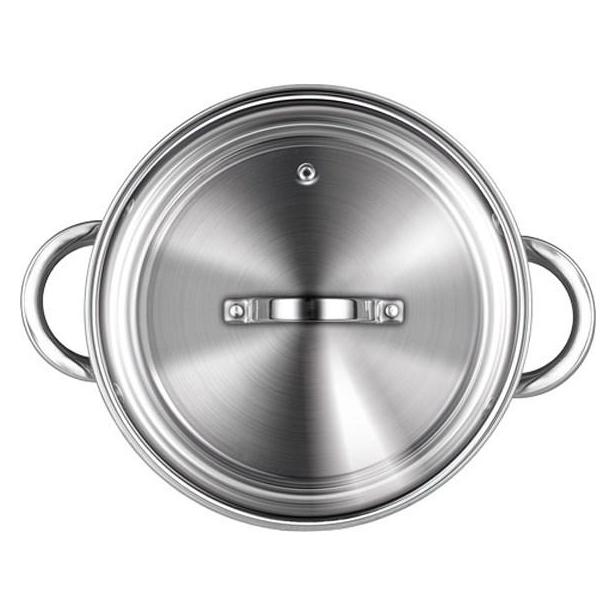 Smile MGK-21 9-teiliges Kochgeschirr-Set (Dampfkochtopf, 20 x 20 cm) (5903151020277)