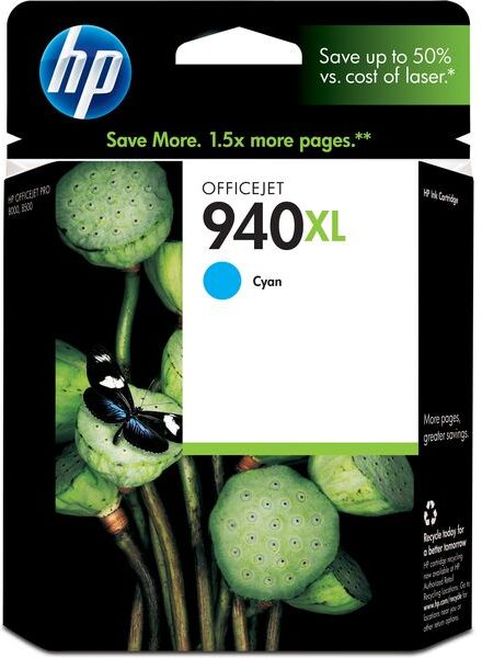 HP 940XL (C4907AE) - Cyan - Druckerpatrone - Hohe Kapazität