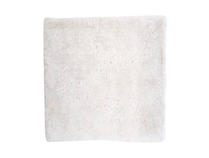 Teppich Auren – mit Glanzoptik aus Polyester - Weiß - 300 x 300 - Luxusbetten24