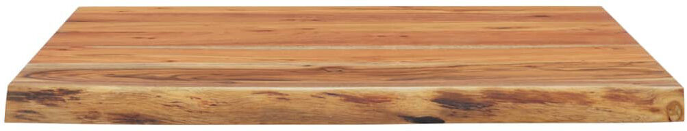 Natur Pur 60cm Solid Acacia Wood With A Natural Finish Bathroom Vanity Top Natural Wood 60cm H X 60cm W X 60cm D
