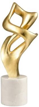 Elk Home James Gold Composite 7.5 Inch Wide Sculpture