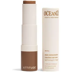 Attitude, Concealer, Oceanly Plastic-Free Light Coverage Under Eye Concealer Stick Titanium (Moka)