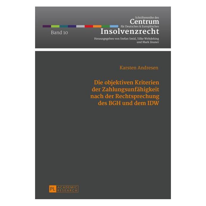 Umbreit Andresen:Die objektiven Kriterien der Z (Deutsch, Hardcover, Karsten Andresen) (67837406)