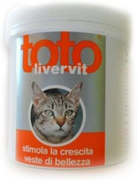 Toto Livervit Integratore per Gatti 120 g