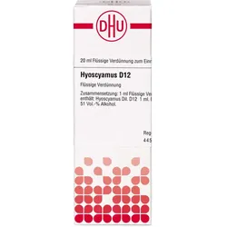 Hyoscyamus D12 20 ML