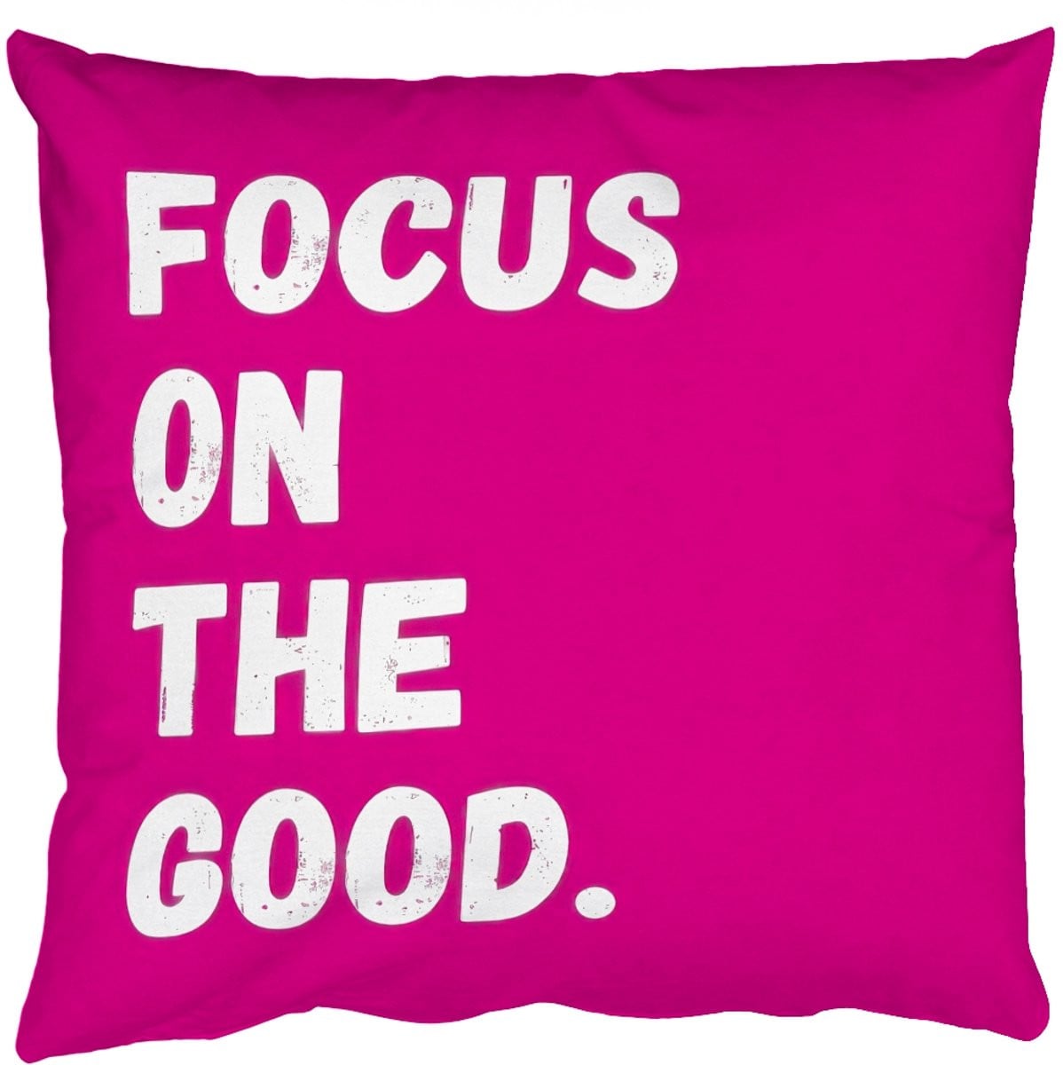 Focus on the good sierkussen PillowMonkey - Roze - 45 x 45 cm