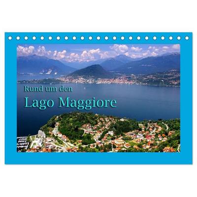 Rund um den Lago Maggiore (Tischkalender 2027 DIN A5 quer), CALVENDO Monatskalender