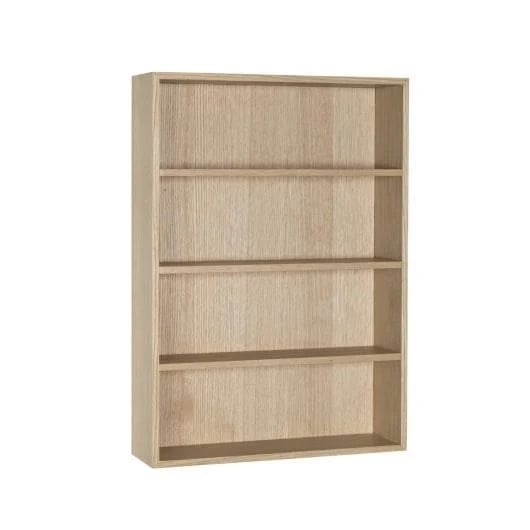 Hubsch Wandkast eikenhout naturel straight