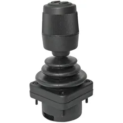 APEM Joystick 3 Achsen Hall, Schalter + Taster, Schwarz