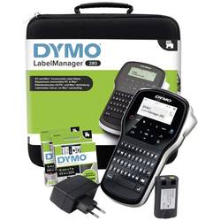 DYMO LabelManager 280 Kit Beschriftungsgerät Geeignet für Schriftband: D1 6 mm, 9 mm, 12 mm S0968990