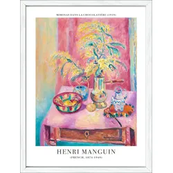 Gerahmtes Bild (BHT 32,50x42,50x2 cm) - bunt - BHT 32,50x42,50x2 cm