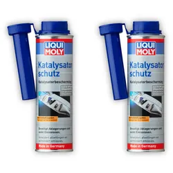 2x Additiv LIQUI MOLY 21284 Katalysatorschutz Kraftstoff Additiv Benziner 300ml
