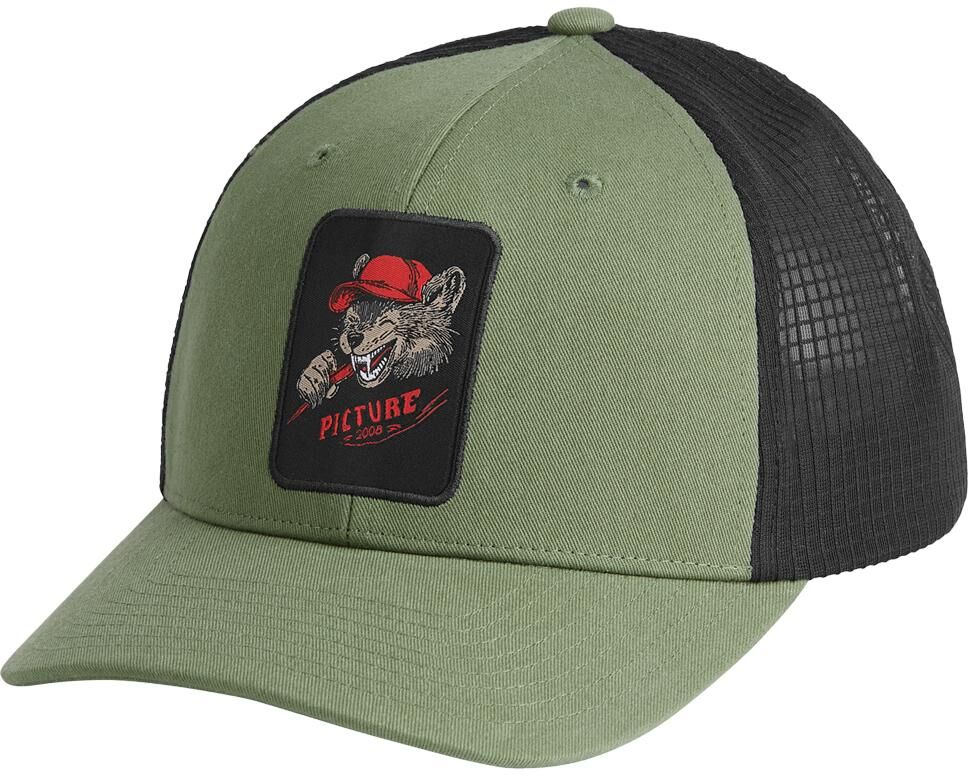 Picture  - Kuldo Trucker Cap Olivine - Casquette