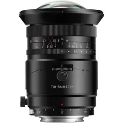 TTArtisan Tilt-Shift 17mm f/4.0 FullFrame - Sony E-Mount (Sony E, Vollformat), Objektiv, Schwarz