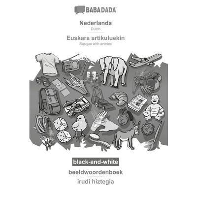 Nederlands - Euskara artikuluekin, beeldwoordenboek, BW, Taschenbuch von Babadada GmbH, Babadada, 978-3-366-02011-0