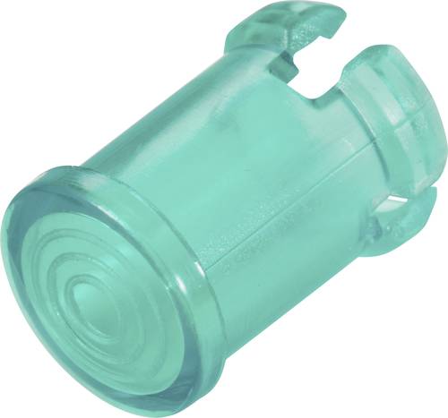 TRU COMPONENTS TC-13069296 Leuchtkappe Grün, Transparent Passend für (LEDs) LED 5mm