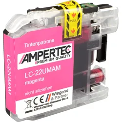 Kompatible Tinte für Brother LC-22U M  magenta
