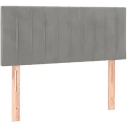 vidaXL, Boxspringbett, Olfonar (Vertikale Streifen) (90 x 200 cm)