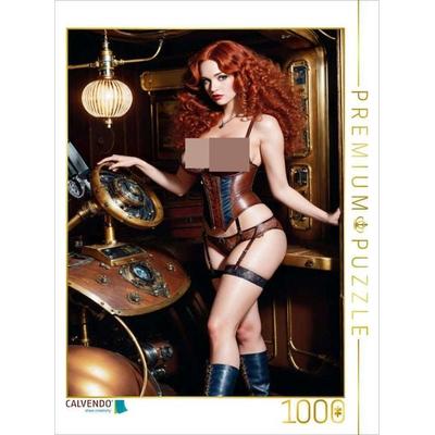 CALVENDO Puzzle Sexy Steampunk Diva Magnolia Brassheart | 1000 Teile Lege-Größe 64x48cm Foto-Puzzle für glückliche Stunden