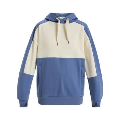 Hoodie ROXY "Liberty", Damen, Gr. XS, blau (wild wind), Obermaterial:., Sweatshirts Hoodie