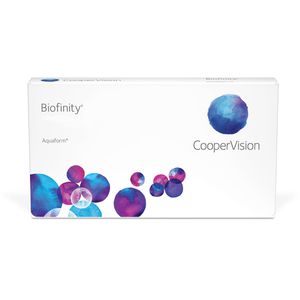 Biofinity Kontaktlinsen Sphere, Dioptrien -2,75, Monatslinsen, weich, BC 8,6mm, DIA 14,0mm, 6 Stück