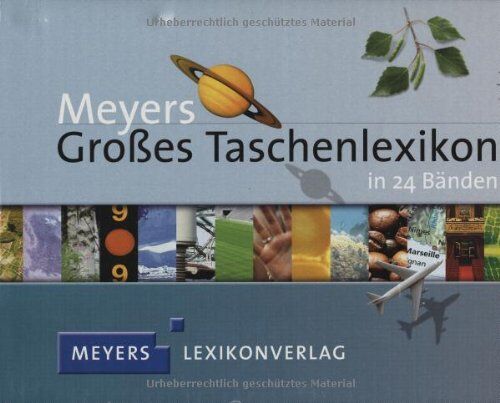 Meyers Großes Taschenlexikon in 24 Bänden: 24 Bde - Preis vom 18.10.2026 19:22:15 h