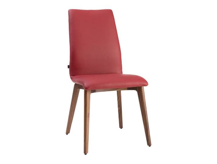 Stuhl Leni, Willisau, idea, cherry, Leder
