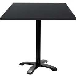 RestooTab - Tisch Bazila 70x70cm Dekor schwarz